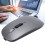 Mouse wireless AI grigio da 1600 DPI, 500 mAh, raggio di 10 m 13