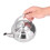 Théière exquise 14 cm acier inoxydable argenté 11