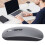 Mouse wireless AI grigio da 1600 DPI, 500 mAh, raggio di 10 m 14
