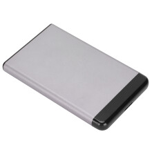 40G ultra sottile USB 3.0 alluminio grigio 130x79x13mm