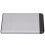 Ultra dünne 40GB Aluminium Externe Festplatte USB 3.0 für Windows/Linux, Grau 13