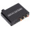 192 kHz DAC ARC Optique/Coaxial 2,2 V Noir Compact 6