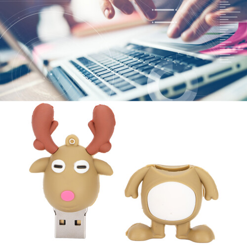 CR10099 8G USB 69x37x23mm PVC Natale squisito