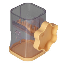 Tritatore di noci manuale, a manovella, in ABS, giallo