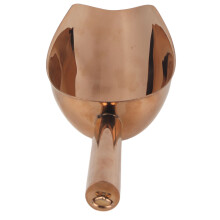 Cucchiaio per ghiaccio a forma di U in oro rosa 25x8,5 cm 190 g