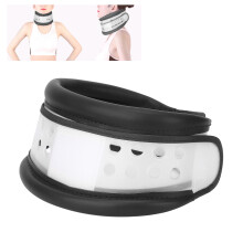 Collare cervicale nero M 54cm, 32-37cm, 50-80kg