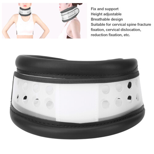 Collare cervicale nero M 54cm, 32-37cm, 50-80kg 2