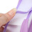Collier cervical violet M 50-80kg 32-37cm 8