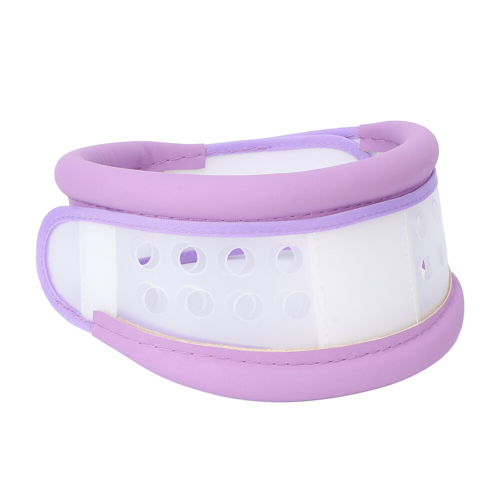 Cervical Collar Adjustable Neck Brace Collar Support Correct Bone Care for Neck Pain Stiff ReliefPurple M