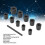 11 pièces, jeu d'extracteurs de vis, noir, 9-19 mm 8