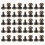 20 set di rivetti in ottone 8x7mm bronzo per valigie e borse 16