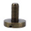 20 set di rivetti in ottone 8x7mm bronzo per valigie e borse 13