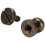 20 set di rivetti in ottone 8x7mm bronzo per valigie e borse 5