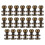 20 set di rivetti in ottone 8x7mm bronzo per valigie e borse 2