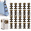 20 set di rivetti in ottone 8x7mm bronzo per valigie e borse 15