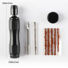 Kit de réparation de pneu sous vide - Taille : telle qu’indiquée, aluminium