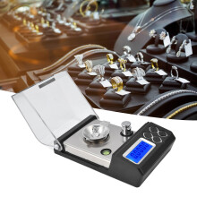 Bilancia digitale per carati 20 g/0,001 g portatile blu