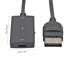 Convertitore da Xbox a HDMI cavo di 85 cm 7x4x1 cm nero