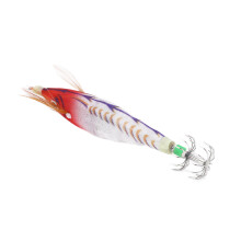 Hartköder mit Leucht-Effekt, Tintenfisch-Jig-Haken für Meer- und Flussangeln