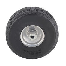 Faltfreie Handwagenreifen, Nutzfahrzeug, 3,50‑4, schlauchlos, 250 kPa, 15 mm Loch