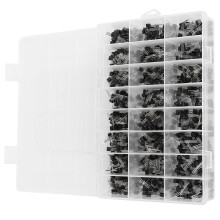 840 Noir TO-92 NPN/PNP Kit de transistors 24 modèles