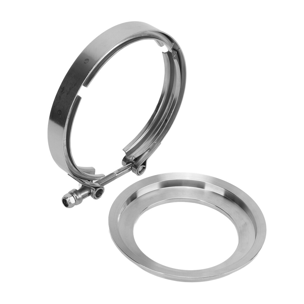 5In To 4In Reducer Flange Clamp Stainless Steel Replacement For Borg Warner S400 S480 S463 S467 Sxe Sx T6 Turbo 3681322200872