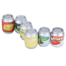 Boîtes de bière miniatures pour maison de poupée en résine 0,5x0,7 po colorées