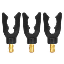 3 pezzi riposacanna per canna da carpa presa posteriore in rame+PVC 63x25mm