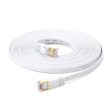 Cavo Ethernet Cat7 32 AWG rame 10 Gbps 3 m bianco