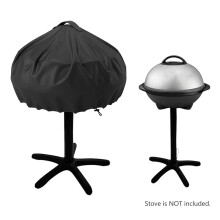 Copertura impermeabile per barbecue 50x46 cm nero 200 g