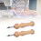 Punch Needle Set, ergonomisch, langlebig, 2 Stück für den Heimgebrauch 7