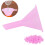 Imbuto separatorio mini in plastica rosa confezione da 100 pezzi 15