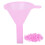 Imbuto separatorio mini in plastica rosa confezione da 100 pezzi 14
