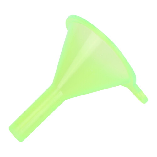 Mini imbuto separatorio in plastica verde 100 pezzi 2