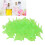 Mini imbuto separatorio in plastica verde 100 pezzi 1
