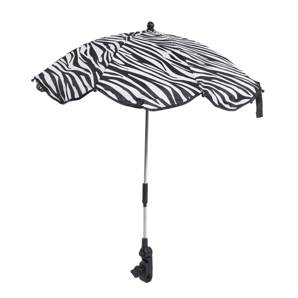 Baby Stroller Umbrella Adjustable Baby Tricycle Sun Protection Umbrella for Pushchair Pram Wheelchairs