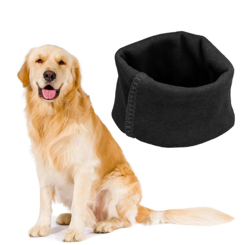 Dog Earmuff Sound Proof Soft Cat Ear Protection Keep Warm Washable Dog Calming Ear CoverBlack L-image-OPC-PHVXH5S-NEW
