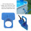 Pool Hose Holder Plastic 1.4 Inch Hose Support Bracket with Cable Tie to Prevent Falling 5