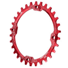 Plateau 104 BCD 30 dents, en alliage d'aluminium, rouge, 4 mm, 60 g
