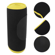 Cintura dimagrante per la vita regolabile - Giallo/Nero