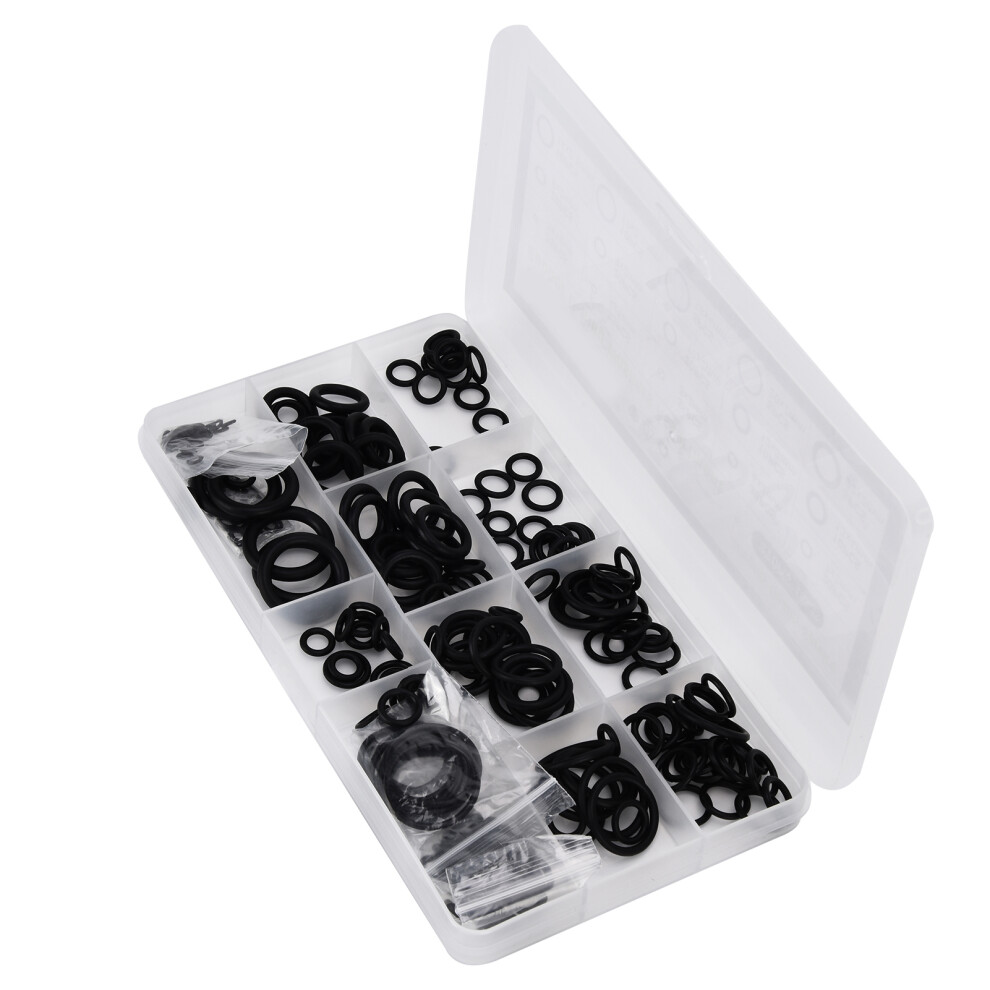 270Pcs Nitrile O Ring Pipe Rubber Sealing Washer Assortment Kit Air Plumbing Accessories 9341322210915