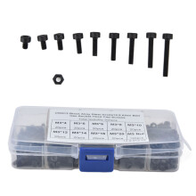 300Pcs Hex Socket Screws M3 Alloy Steel Grade 12.9 High Strength Metal Parts Assortment