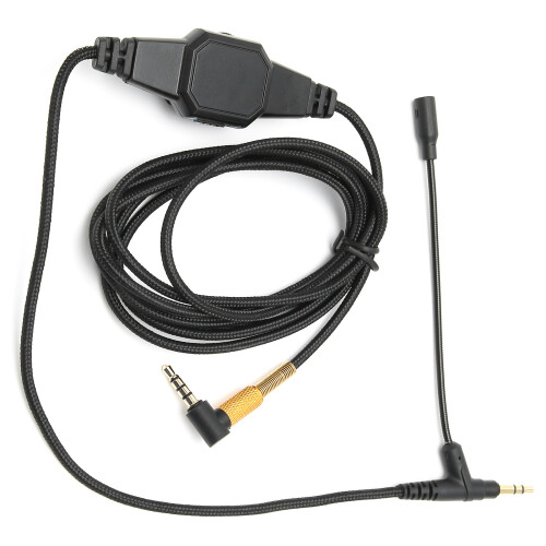 MSR7 H6 2,0 m 3,5 mm Câble de micro à perche, noir 2