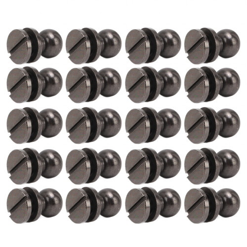 Rivetti in ottone 8x7mm 20 set resistenti alla ruggine