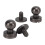 Rivetti in ottone 8x7mm 20 set resistenti alla ruggine 15