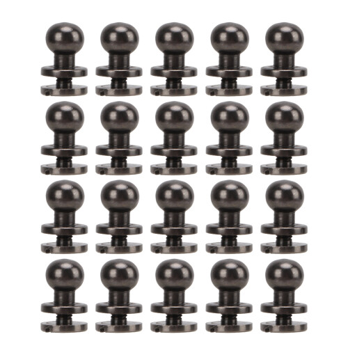 Rivetti in ottone 8x7mm 20 set resistenti alla ruggine 1