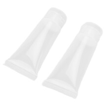 30 pièces de bouteilles vides de shampoing avec capuchon en PP et tube en PVC