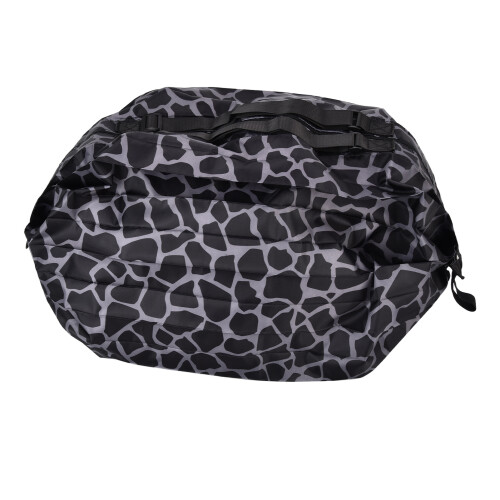 Sac pliable à grande capacité noir léopard 4040 cm 1