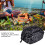 Sac pliable à grande capacité noir léopard 4040 cm 13