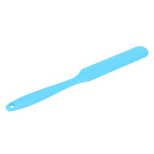 Spatola in silicone per cera riutilizzabile blu
